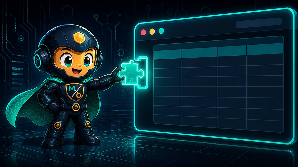The Sentinel slots a glowing puzzle-piece extension into a socket on a browser window frame.